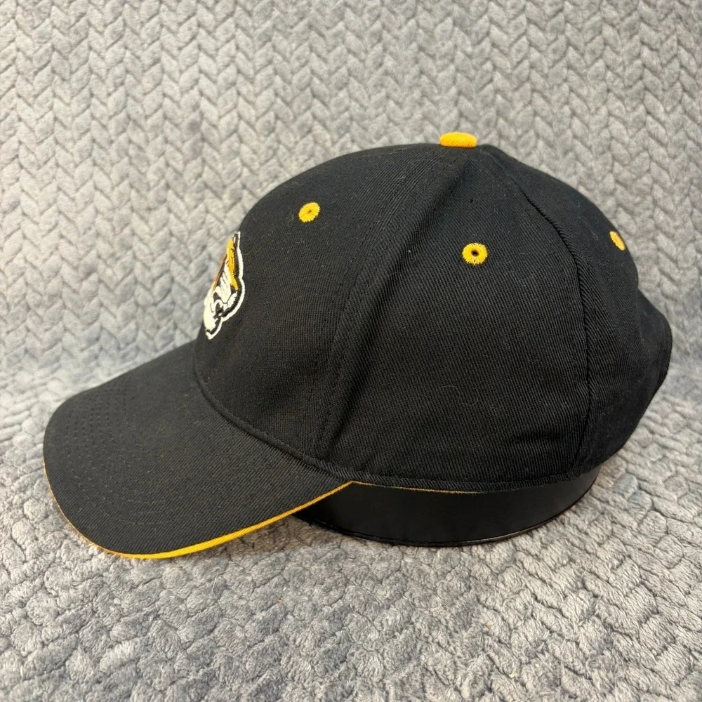 Missouri Tigers NCAA Baseball Cap Hat Black Gold Adjustable Mizzou Logo